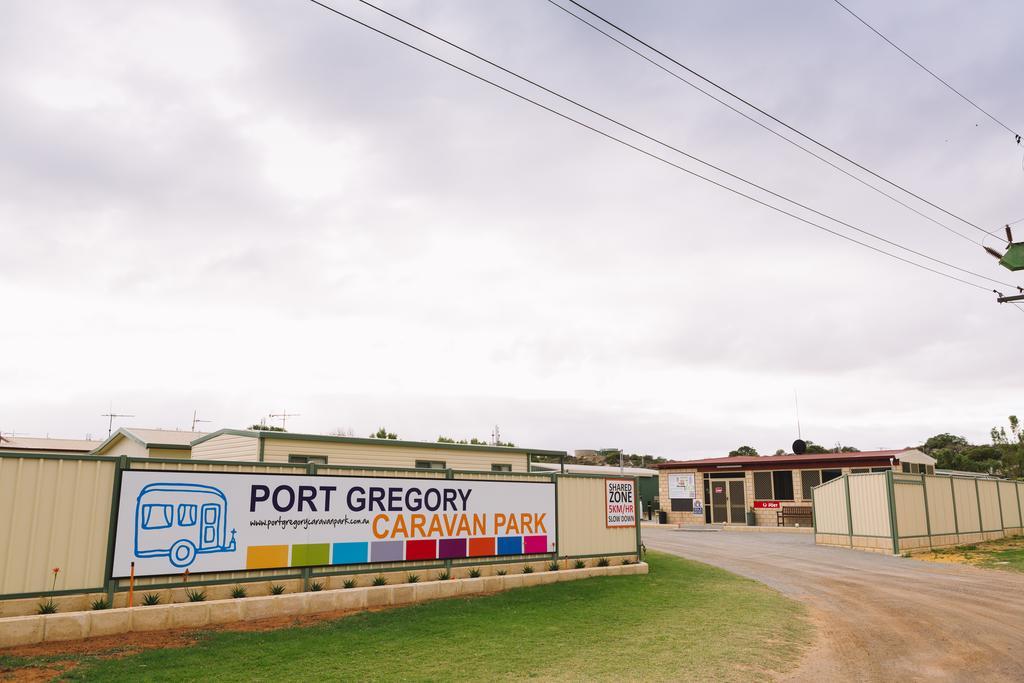 Port Gregory Caravan Park Exteriör bild